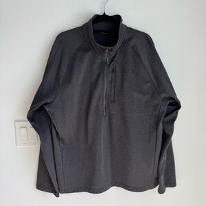 Men’s The North Face 1/2 Zip Up Sweater Long Sleeve Size XL Gray